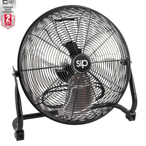 SIP 05632 16" Heavy-Duty Floor Fan, Ex-Showroom, Grade B, 12 Months Warranty