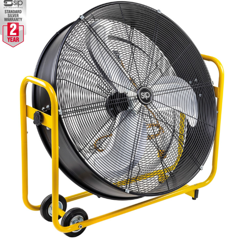 SIP 05640 30" 110v Heavy-Duty Drum Fan, Ex-Showroom, Grade B, 12 Months Warranty
