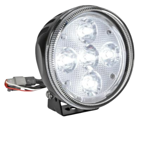 LED Auxiliary Light With 12 LED's - 9/36v 150mm