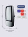Ashtree Powered Mirror, Class II & IV, 400mm x 210mm, M922CEH