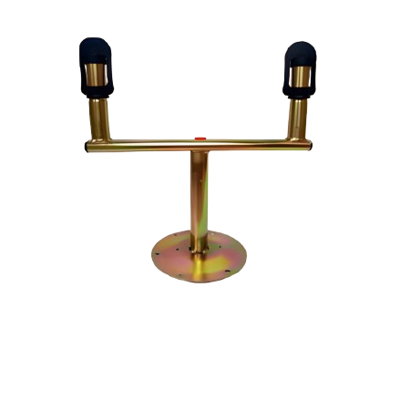 Ashtree Dual Flexi DIN Connector Beacon Mounting Adapter for Green and Amber Beacons, AVS-TPD100