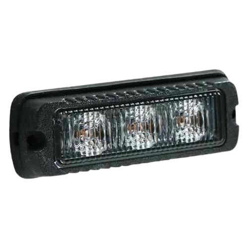 Warning Light with 3 LEDs - R65 Rated - Class 1 - Amber Colour - Haztec, 4-2023-x