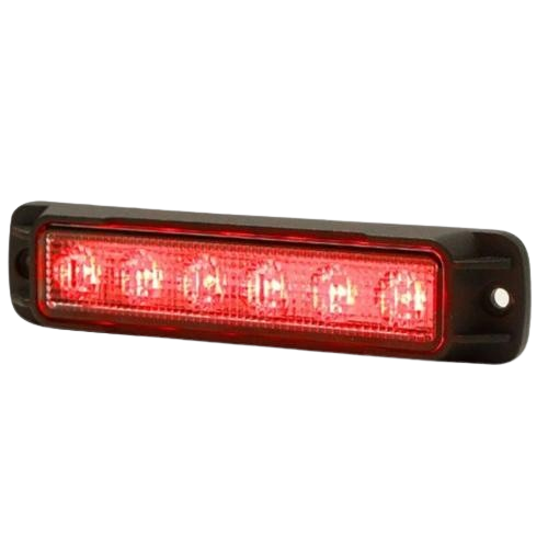 Stop/Tail Light with 6 LEDs - 10-30 VDC - Haztec, 4-3056-ST