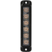 Warning Light - Directional with 6 LEDs - R65 Rated -10-30 VDC - Single Colours - Haztec, 4-3056-V-x