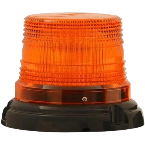Beacon with 4 LEDs - IP65 Rated - Amber Colour - Magnetic Mount - Haztec, 3-3414-A-M