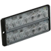 Warning Light with 2 x 6 LEDs - R65 Rated - Surface Mount - Two Colours - 10-40 VDC - Haztec, 4-10016-D-xx