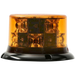 Beacon with 8 LEDs - Low Profile - R65 Rated - Class 1 - Amber Colour - Permanent Mount - Haztec, 3-3552-1-EA