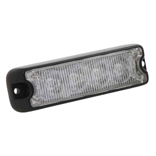 Warning Light with 4 LEDs - Surface Mount, Compact - R65 Rated -Class 1 - Amber Colour - 10-40 VDC - Haztec, 4-10415-EA
