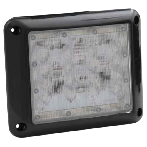 Warning Light with 16 LEDs - Low Profile - Surface Mount - R65 Rated - Single Colours - Haztec, 4-10479-A
