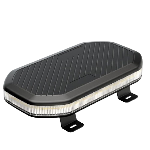 Lightbar - Mini XC15 with Bracket Mount - Low Profile - R65 Rated - Class 1 - Amber Colour - 10-30 VDC - Haztec, 88-4015-1-A