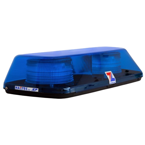 Strobe Lightbar - Mini with Mirror - Two/Four Bolt Mount - XL Size - Multi Colours - Haztec, 90-22000