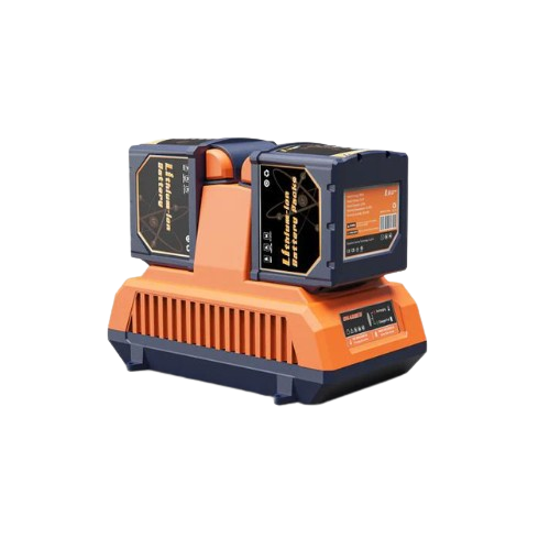 Power-2Go Lithium Battery Pack Charger, Dual Bay, Output - 29.2V,Charge Time - 100 Minute Charge Time, PTG-MC-2