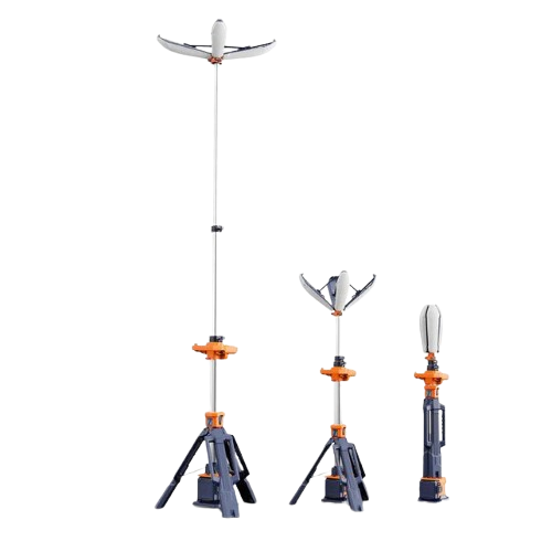 Power-2Go LED Work Light, Portable, 360-Degree Coverage, Adjustable, 12,000 Lumens, PTG-PL-200 - Bare Unit