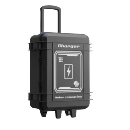 Power-2Go Lithium Battery Charging Case, Three-Bay, Output -29.2V 4.0A, Charge Time - 50 Minute Charge Time, PTG-TKC-9H