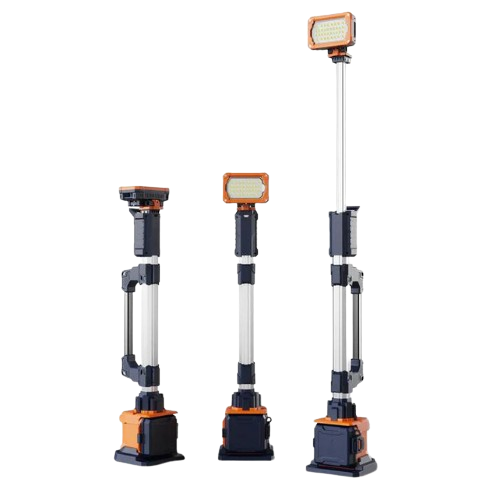 Power-2Go LED Work Light, Portable, Single Head, Adjustable, 4,000 Lumens, PTG-TL-100 - Bare Unit