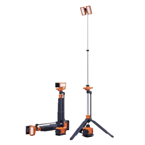 Power-2Go Work Light, Portable, Dual Head, Adjustable, 14,000 Lumens, PTG-TL-300 - Bare Unit