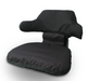 Tailored Wrap-around Seat Cover, Black - Tractor, Plant Machinery, Town & Country - T3LBLK