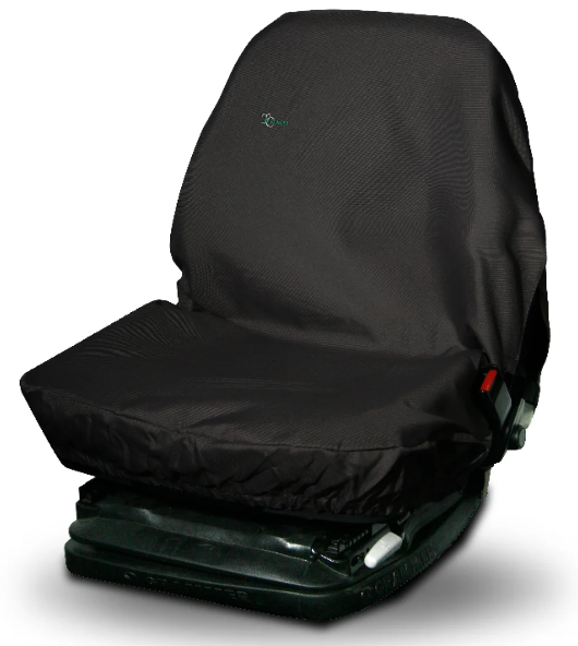 Seat Cover For John Deere Tractor, Universal, High Back, Black, Town & Country - TBLK