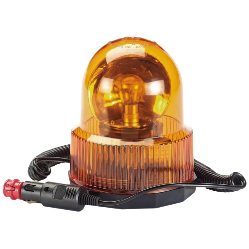 Draper 63877 12V Magnetic Base Rotating Beacon, 300 Lumens