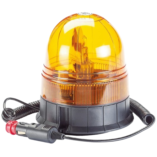 Draper 63878 12-24V Magnetic Base Rotating Beacon