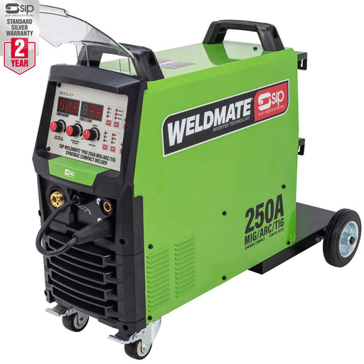 SIP 05752 WELDMATE® PRO 250A MIG/ARC/TIG Synergic Compact Welder