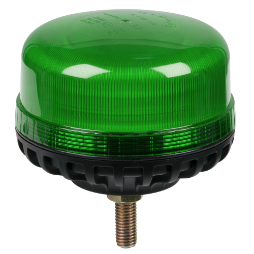 Ashtree Green Lens 3-Bolt LED Beacon (12/24V), AVS-BEA202-GRN