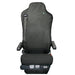Seat Cover For Mercedes Truck - Individual Isringhausen Driver Seat with Adjustable Seatbelt, Town & Country - MERT03BLK