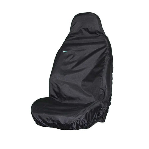 Van Seat Cover Set Double Passenger & Rear Bench Small Black - 3DFBLK+VBLK+MFRLBLK - Town & Country
