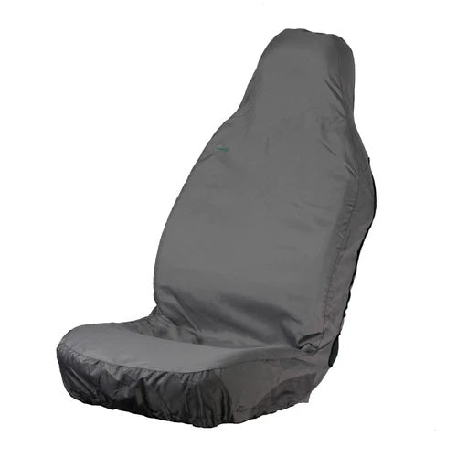 Van Seat Cover Set, Double Passenger & Rear Bench, Grey - 3DFGRY+VGRY+MFRXLGRY - Town & Country
