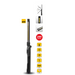 Folding Rechargeable Ultra Slim LED Inspection Light, Ceta Form - R10F-SLIM02