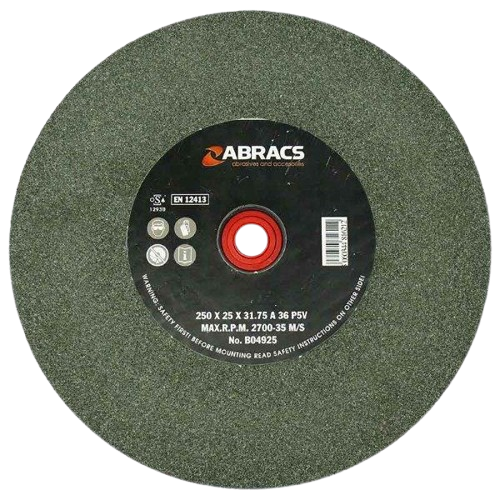 Abracs SIL/CR Grind Wheel, 250mm x 25mm x 80g, PHGW25025C80