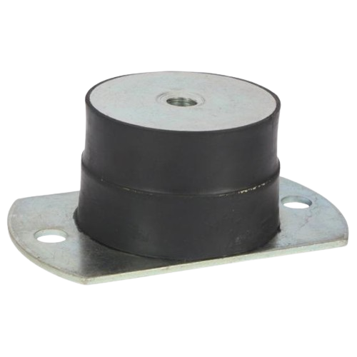Rubber Mount - Flanged Circular Mount Range, Thread Size M12, Max Load 400Kg - FCM3-60