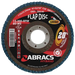Abracs Flap Discs, 125mm x 60g - Pack of 25, ABFZ125B060