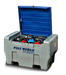 Dual Fluid Portable Tank - 350 Litres Diesel, 50 Litres AdBlue, DyMac - PMDF-350/50L