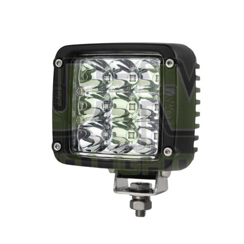 45W, 3800 Lumen Glass Lens Blue Spot Light – Chemical Resistant - UTV3018