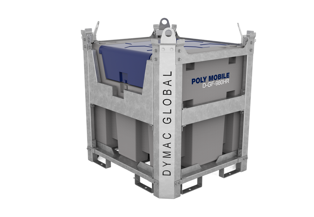 Diesel Galvanished Storage Tank - 980 Litres, Dymac - PMD-GF-980HR