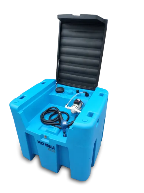 AdBlue Portable Tank with Pump - 1000 Litres, 32 LPM, 12V, Dymac - PMAB-1000L
