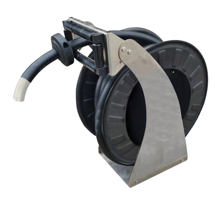 Diesel Automatic Retractable Hose Reel, 10M Length, 1" thickness,DyMac - HR10-1
