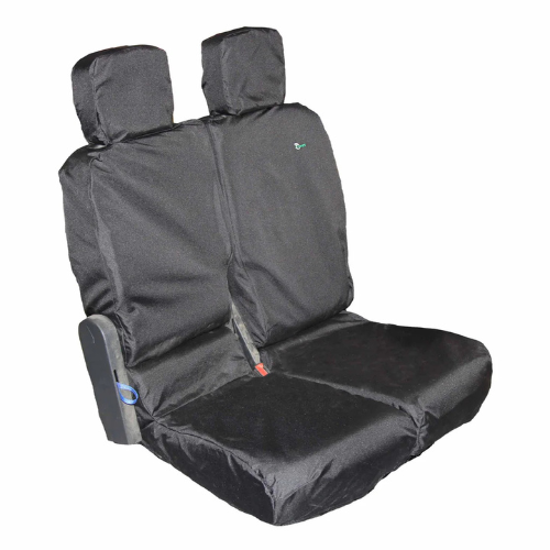 Seat Cover For Toyota Proace City - Double Passenger - Black, Town & Country - TA4812