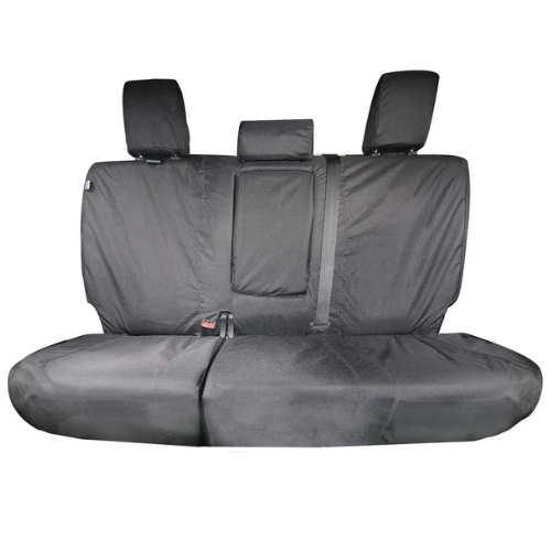 Seat Cover For Toyota Hilux - Rear Set - Black, Town & Country - TA6533