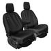 Seat Cover For Van, Ford Transit 2014 Onwards, Front Set Driver & Single Passenger Seat, Town & Country - TCSBLK+TA5055