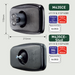 Ashtree Wide Angle Mirror, Class IV & V, M435CE-Stud