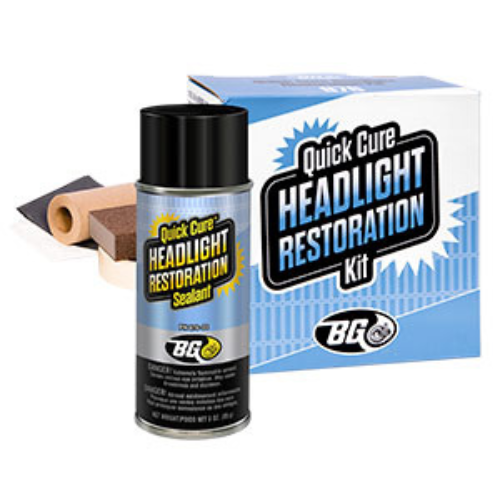 BG Quick Cure Headlight Restoration Kit, 876