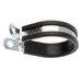 P-Clip Clamp - 36mm Closed Diameter, Zinc Plated Mild Steel, M8, TPE160 Temperature Resistant Liner - Pack of 25, PNZH36BG