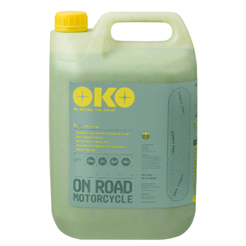 OKO On-Road Motorcycle Tyre Sealant, 5 Litre
