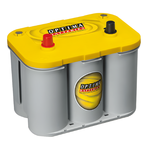 Optima Yellow Top Dual Purpose Battery - 8073-176 12V 38Ah - YTR2.7, 2 Years Warranty