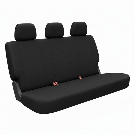 Vauxhall Vivaro C 2019+ Folding Middle Row Seat Cover - TA4393_A4 - Town & Country