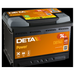 Deta DB740 Excell Car Battery 12V 74Ah Type 096, 4 Years Warranty