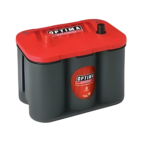 Optima Red Top Starter Battery - 8004-250 12V 50Ah - RTU4.2, 2 Years Warranty