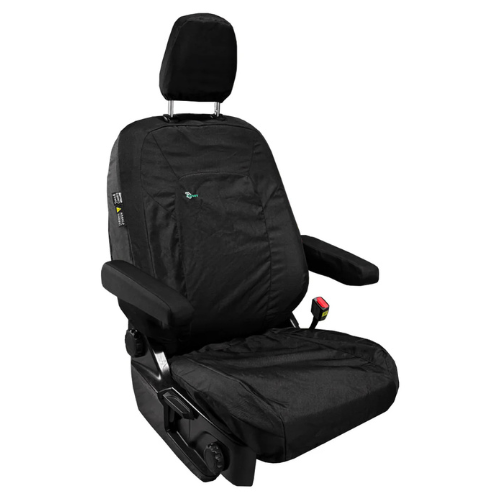 Volkswagen Transporter T7 (2025+) Driver Seat Cover, Black - TA8803 - Town & Country